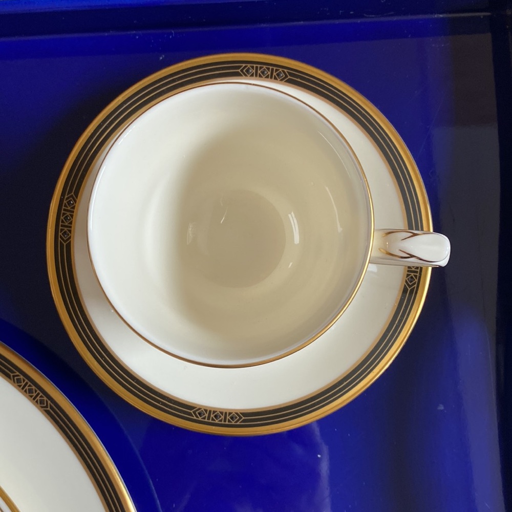 LENOX Langdon Gate Ambassador Collection 5 Piece Place Setting made in USA New - Picture 6 of 17